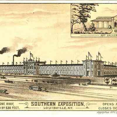 Advertisement for the Southern Exposition - 1884