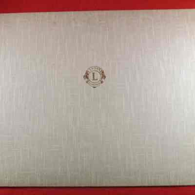 Front of Certificate Holder