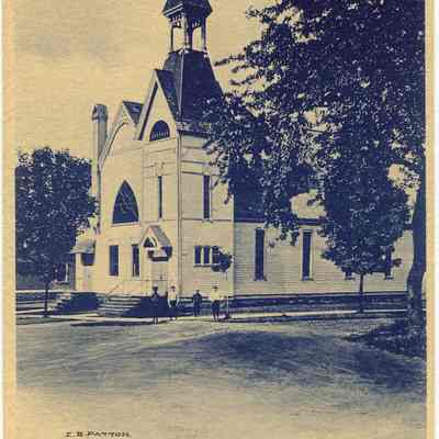 Postcard, Church, First Reformed, E B Patton