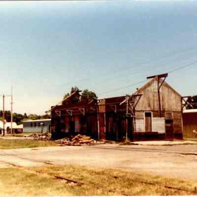 Moving the Waupun Train Depot.