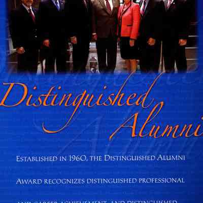 Distinguished Alumni