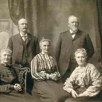 Photograph, The Fuller Family, Moul, Wiggins, Wedge