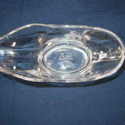 Gravy Boat with "End of the Trail."
