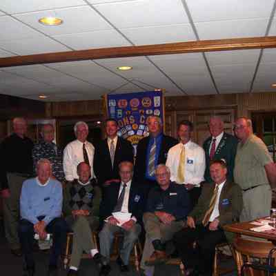 Photograph, Waupun Lions install Officers