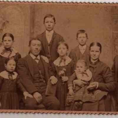 Cabinet Card, Johnson, Unknown People