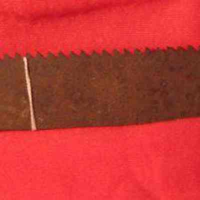 WWI Debris, Saw