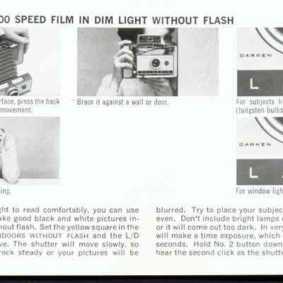 Polaroid 230 Land Camera Instr