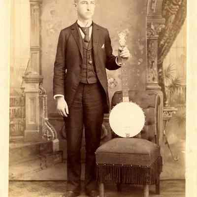 Cabinet Card, P. 103, Fred Baldwin