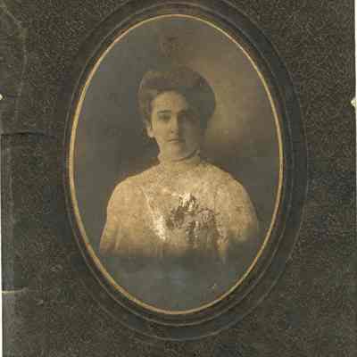 Cabinet Portrait, Mrs. Gertrude Benway