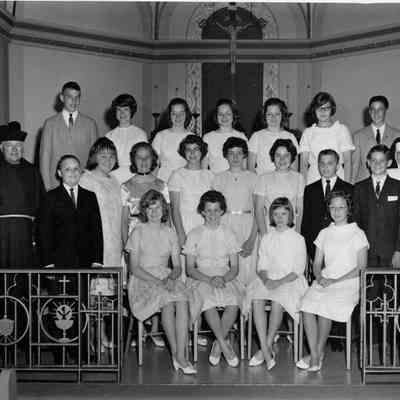 Photograph, Church, St. Joseph Catholic, 1965 Graduating Class