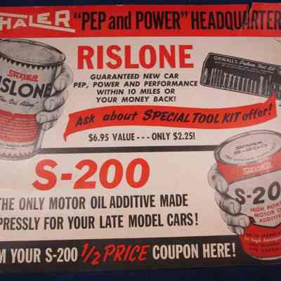 Shaler - Risone S-200 Ad