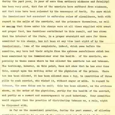 Brief History of the Wis State Prison