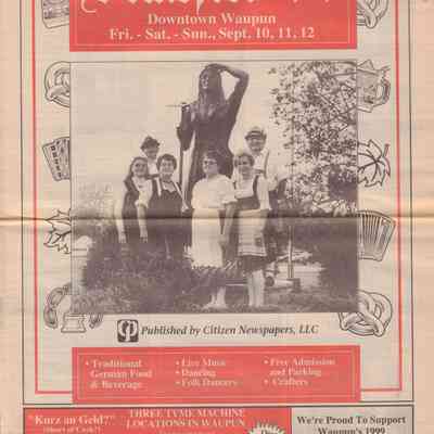 Program, Volksfest, 1999