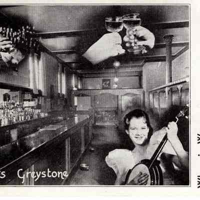 Postcard, Jockey's Greystone Tavern