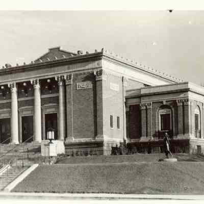 Photograph, City Hall, and Auditorium