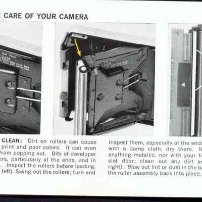 Polaroid 230 Land Camera Instr