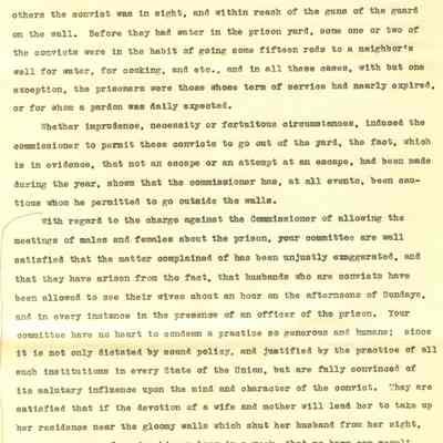 Brief History of the Wis State Prison