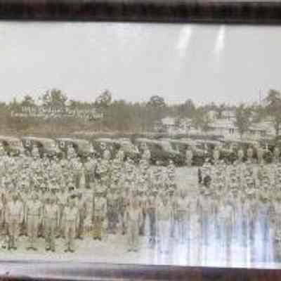 Black and white photo of 135th medical reg