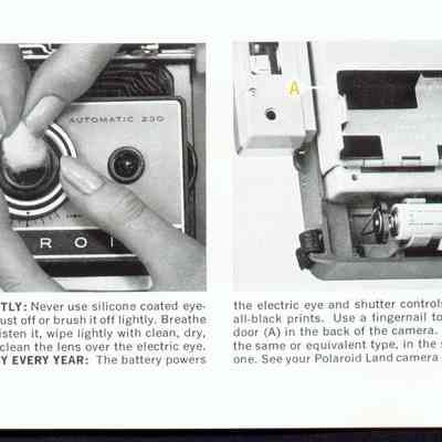 Polaroid 230 Land Camera Instr