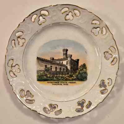 Souvenir, Dish, Wisconsin State Prison