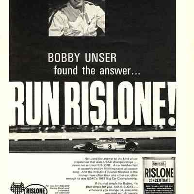 Shaler, Ad for Shaler Rislone.