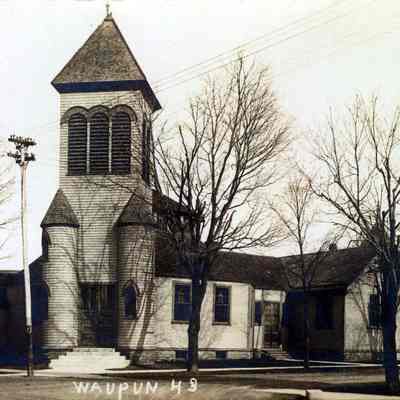 Postcard, Church, Congregational