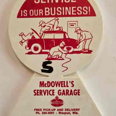 Ice Scrapper, McDowell's Service Garage