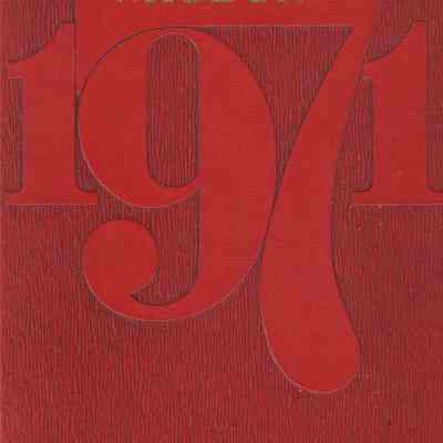 Waubun 1971 (Waupun H.S yearbook)