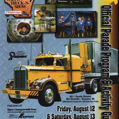 Program, Truckers Jamboree, 2011