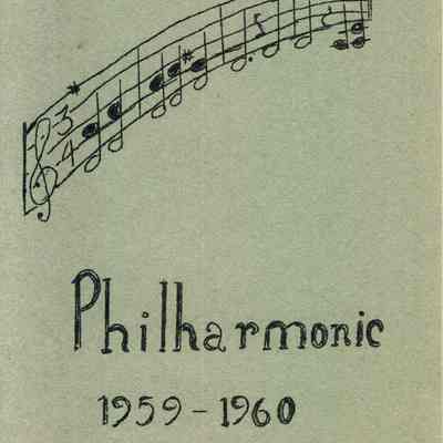 Philharmonic, Music Club,1959-1960