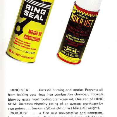 Booklet advertising Rislone products.