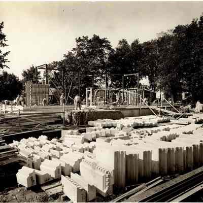 Photograph, Post Office, Construction, 1932