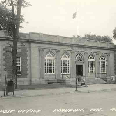 Postcard, Post Office, #463-F