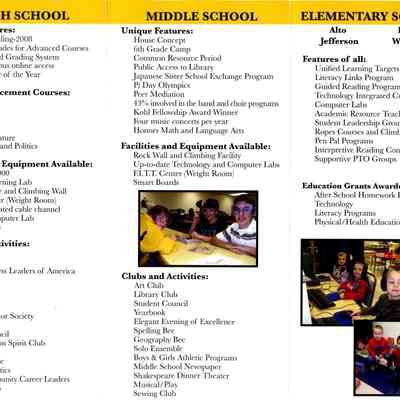2008 Waupun District School Brochure
