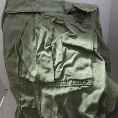 Vietnam war era Green Jungle fatigue pants