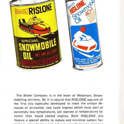 Booklet advertising Rislone products.