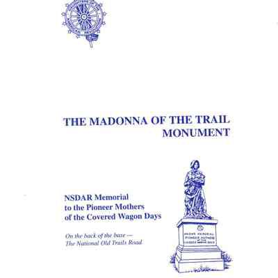 Pamplet - Madonna of the Trail Monument