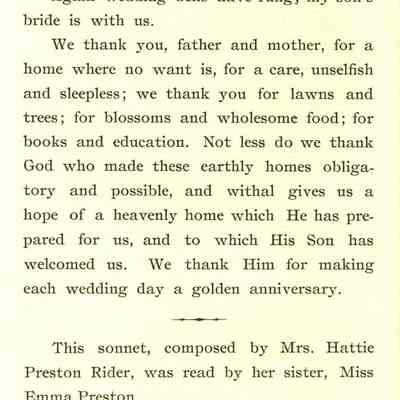 Golden Wedding