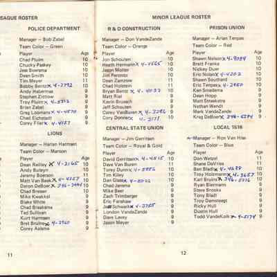 Pages 12 and 13