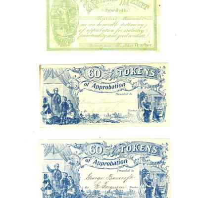 Reward of Merit - Bancroft, George and Herbert