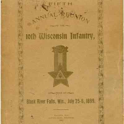Fifth Annual Reunion of the 10th Wisconsin Infantry