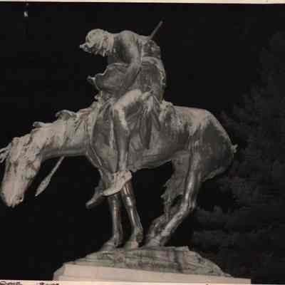 Photograph, End of the Trail