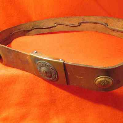 WW1 Milirary (foreign) belt