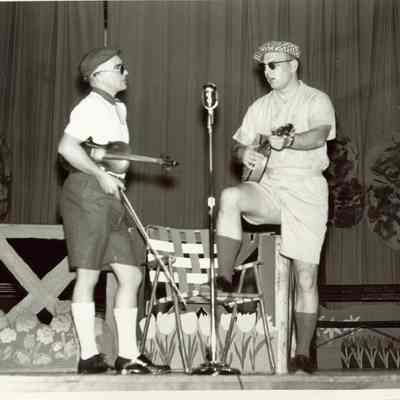 Photograph, 1960 Variety Show, College Club and Kiwanis Club, Bill Richardson and Bob Peters