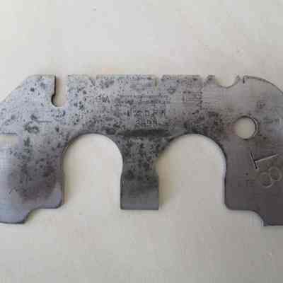 Railroad wheel gage: Origformat: Other