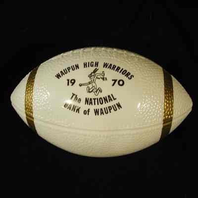 Football, Waupun High School, National Bank, 1970