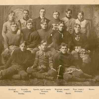 Photograph, Waupun High School Football Team, 1906