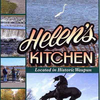 Menu, Helen's Kitchen Fold-Out