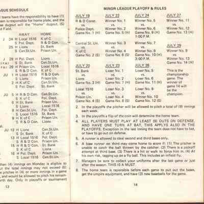 Pages 14 and 15