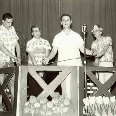 Photograph, 1960 Variety Show, College Club and Kiwanis Club, Golf Quartet